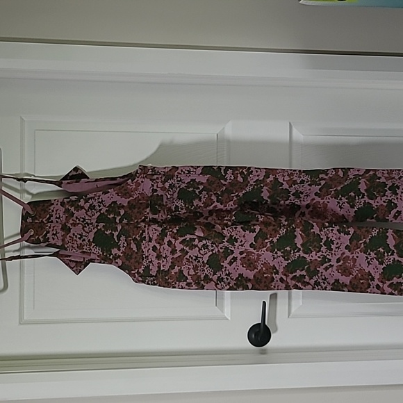 Anthropologie Pilcro Camo Print Painters Overalls - Picture 6 of 9